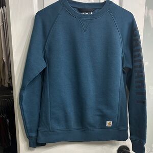 Carhartt Teal Crewneck Sweater
